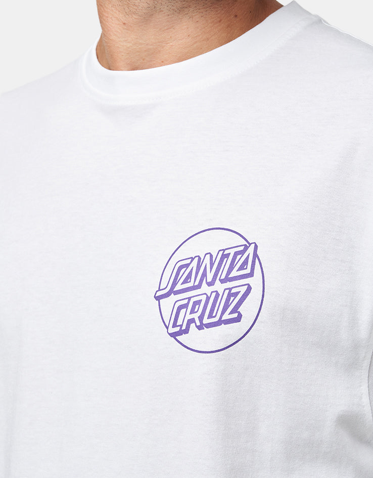 Santa Cruz Forging Dot T-Shirt - White