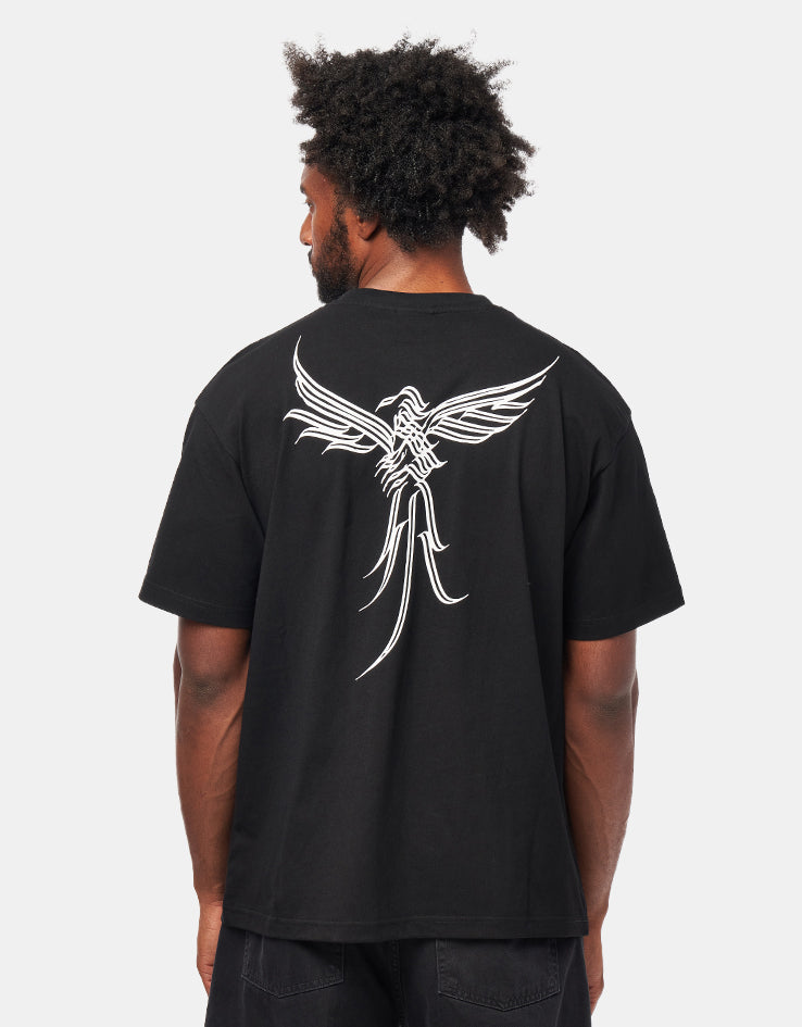 Pass Port Caligraphy T-Shirt - Black