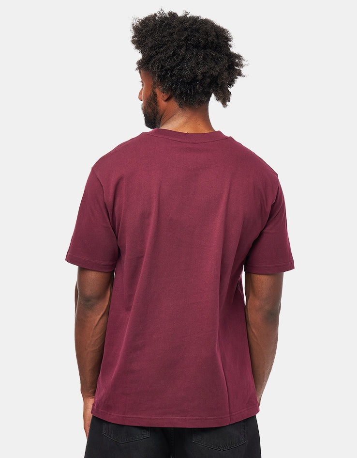 New Balance Numeric Heavyweight T-Shirt - Mulled Wine