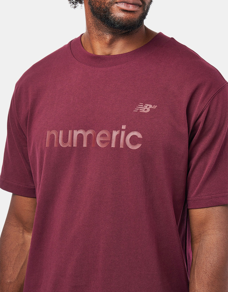 New Balance Numeric Heavyweight T-Shirt - Mulled Wine