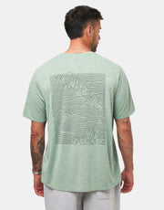 Patagonia Cap Cool Daily Graphic Shirt - Strataspire: Ellwood Green X-Dye