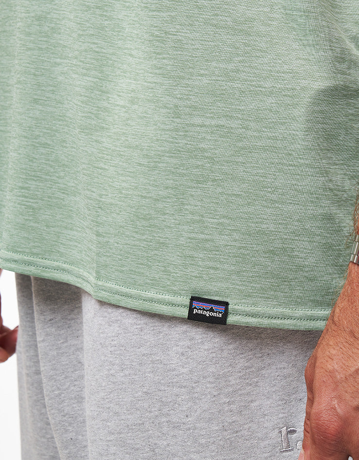 Patagonia Cap Cool Daily Graphic Shirt - Strataspire: Ellwood Green X-Dye