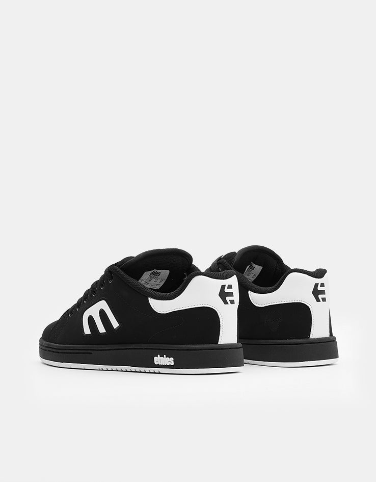 etnies Callicut Skate Shoes - Black/White/Black