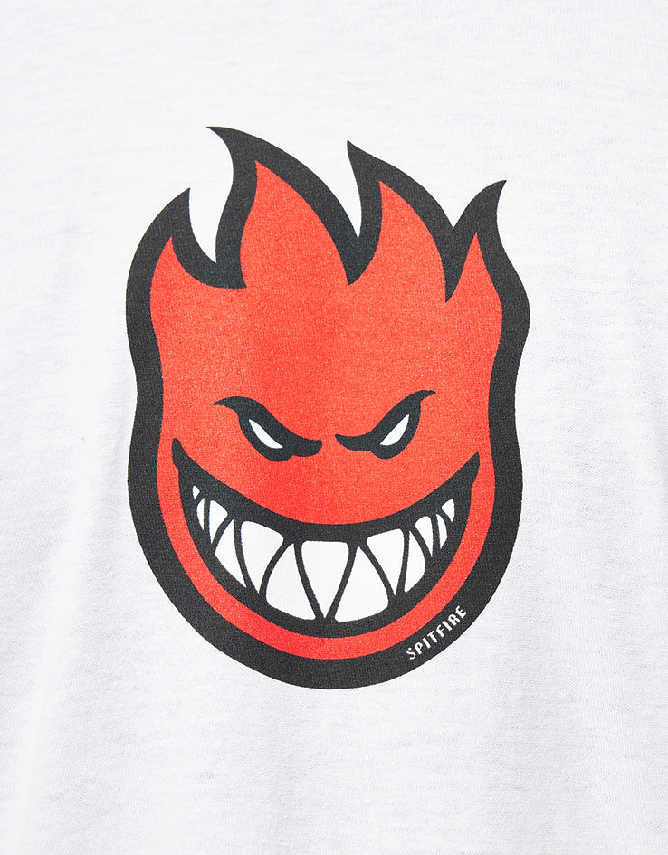 Spitfire Bighead Mid Fill L/S T-Shirt - White/Red