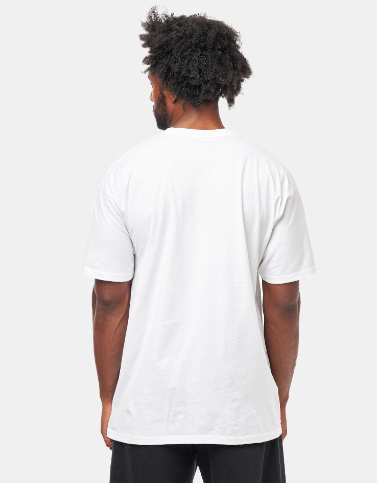 Spitfire OG Split Fade Fill T-Shirt - White/Multi