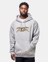 Anti Hero Eagle Pullover Hoodie - Heather Grey/Black