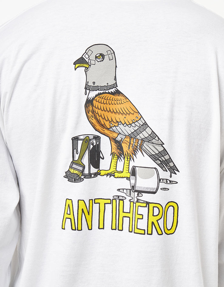 Anti Hero Raney First L/S T-Shirt - White/Multi