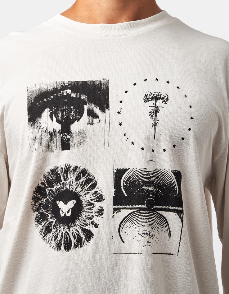 Former Illusion L/S T-Shirt - Bone