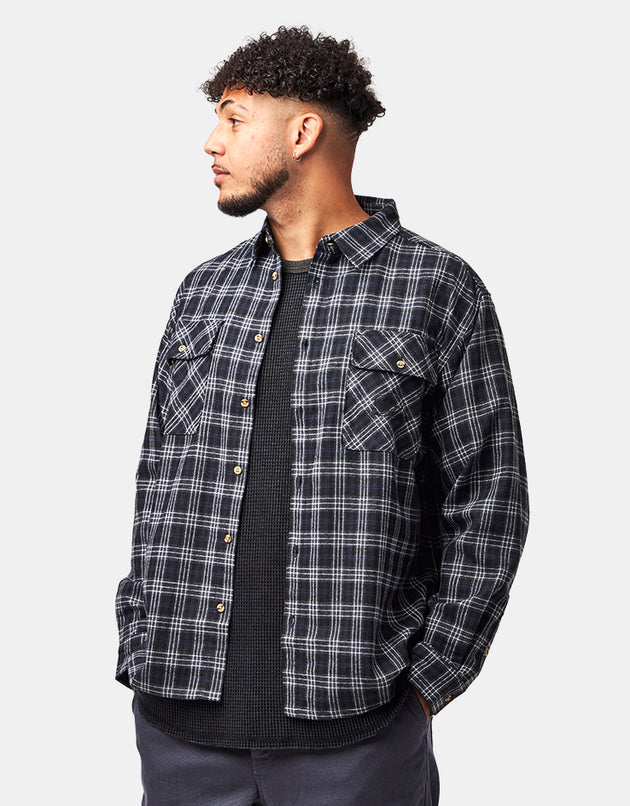 Former Vivian Flannel L/S Shirt - Black/Grey