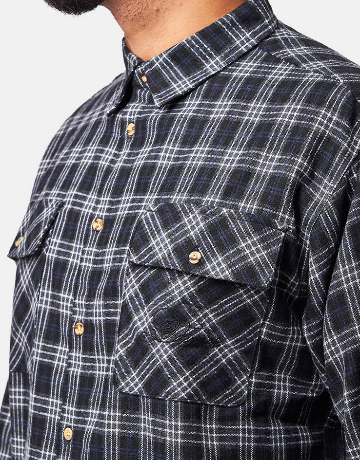 Former Vivian Flannel L/S Shirt - Black/Grey