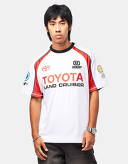 HUF x Land Cruiser Rally Jersey - White