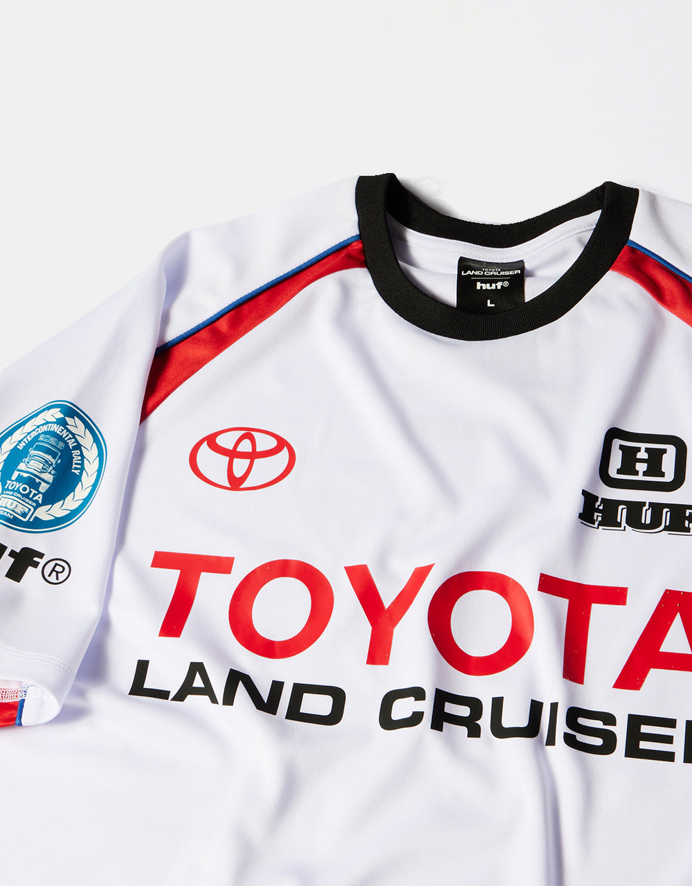 HUF x Land Cruiser Rally Jersey - White