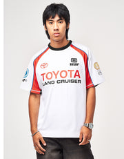 HUF x Land Cruiser Rally Jersey - White