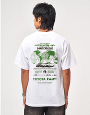 HUF x Land Cruiser Global T-Shirt - White