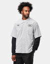 HUF x Spitfire Union Work Shirt - Black/White