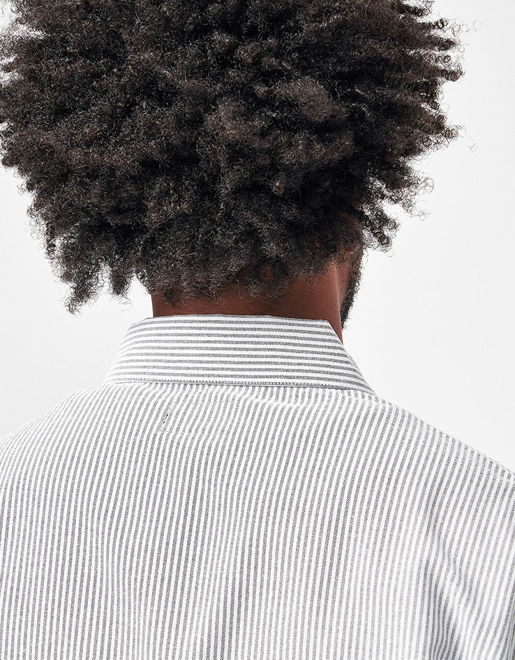 HUF x Spitfire Union Work Shirt - Black/White