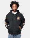HUF x Spitfire Chrome Head Full Zip Hoodie - Black
