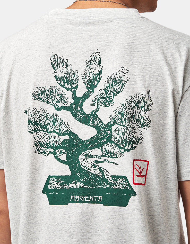 Magenta Bonsai T-Shirt - Ash