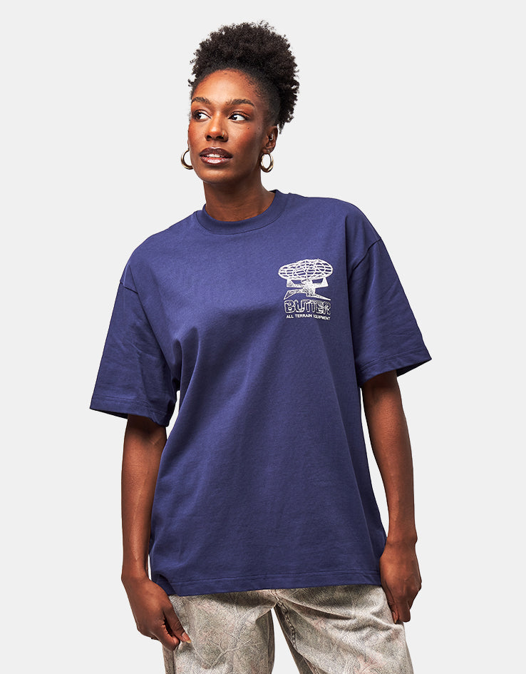 Butter Goods Terrain T-Shirt - Midnight