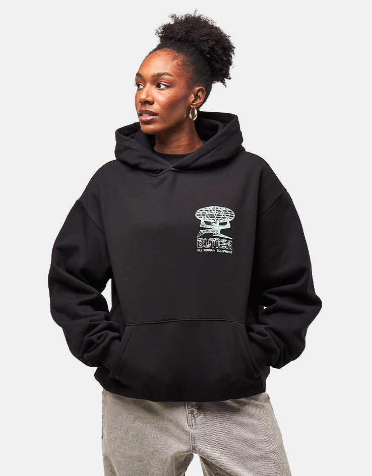 Butter Goods Terrain Pullover Hoodie - Black
