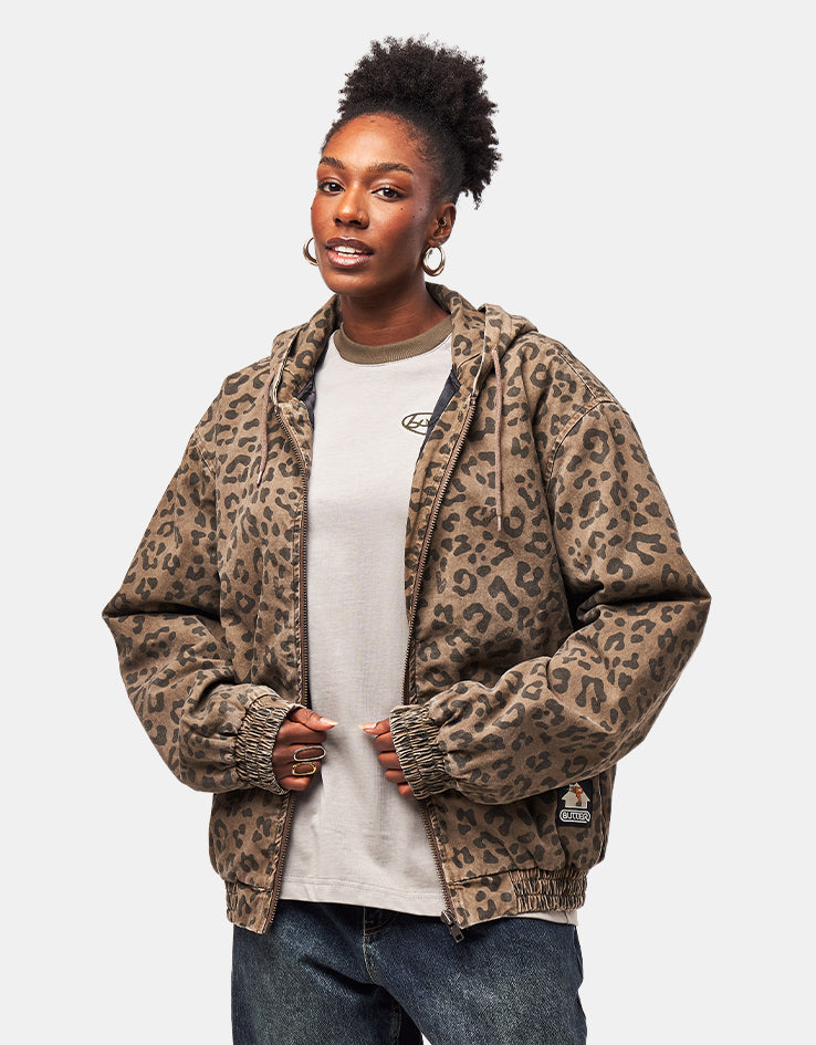 Butter Goods Insulated Work Jacket - Leopard