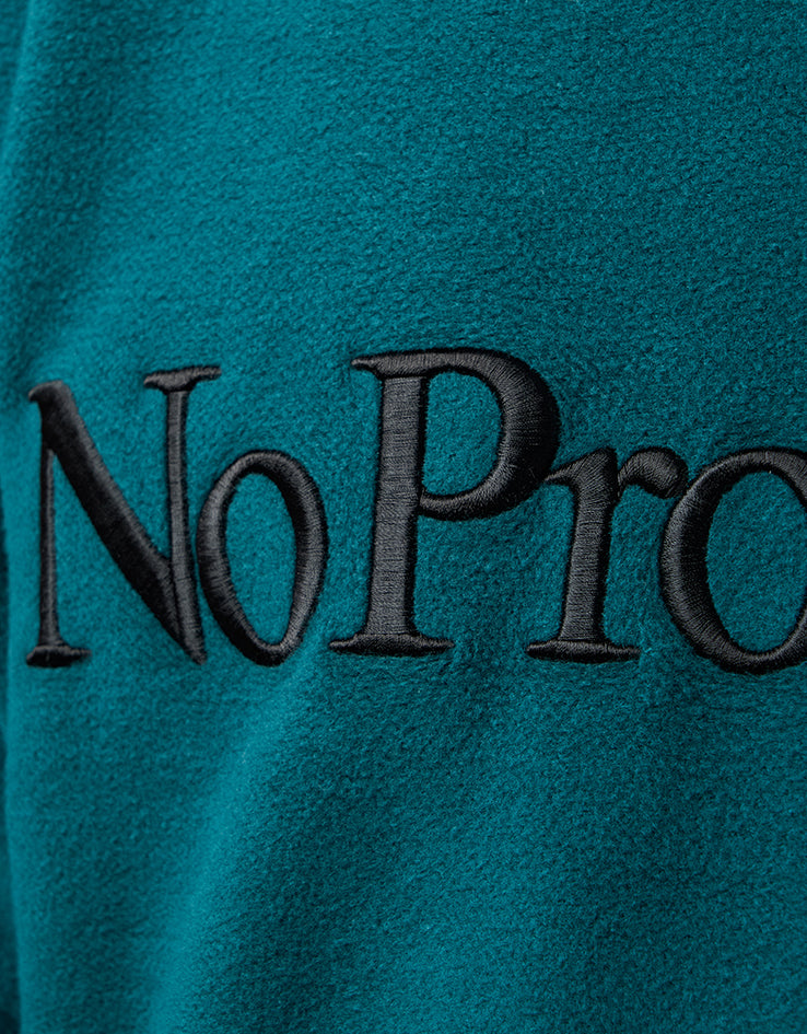 No Problemo Reverse Fleece Sweatshirt - Teal