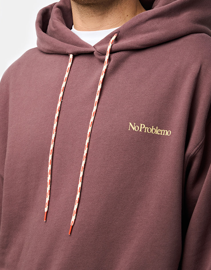No Problemo Mini Problemo Pullover Hoodie - Brown