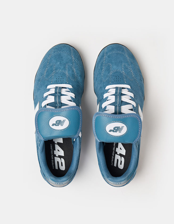 New Balance Numeric 442 QS Skate Shoes - Heron Blue/White