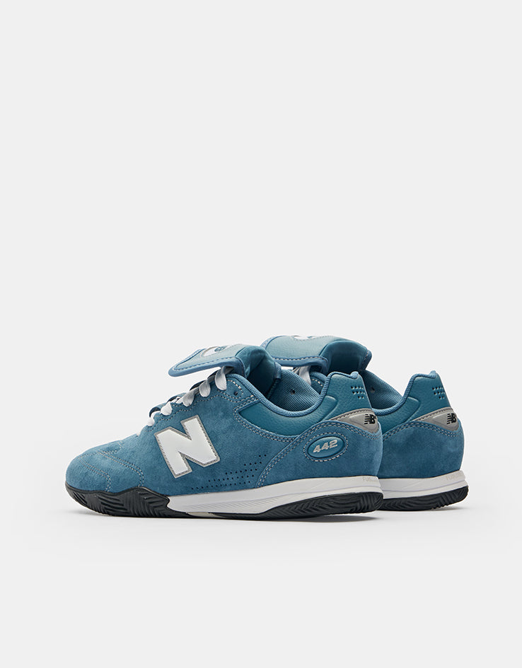 New Balance Numeric 442 QS Skate Shoes - Heron Blue/White