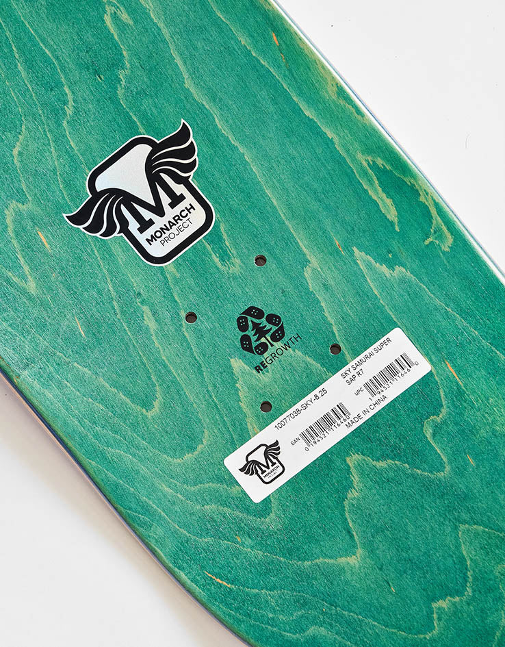 Monarch Sky Samurai Super Sap R7 Skateboard Deck - 8.25"
