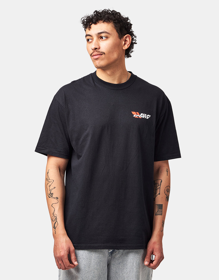 Sci-Fi Fantasy Sci-Fi Sports T-Shirt - Black