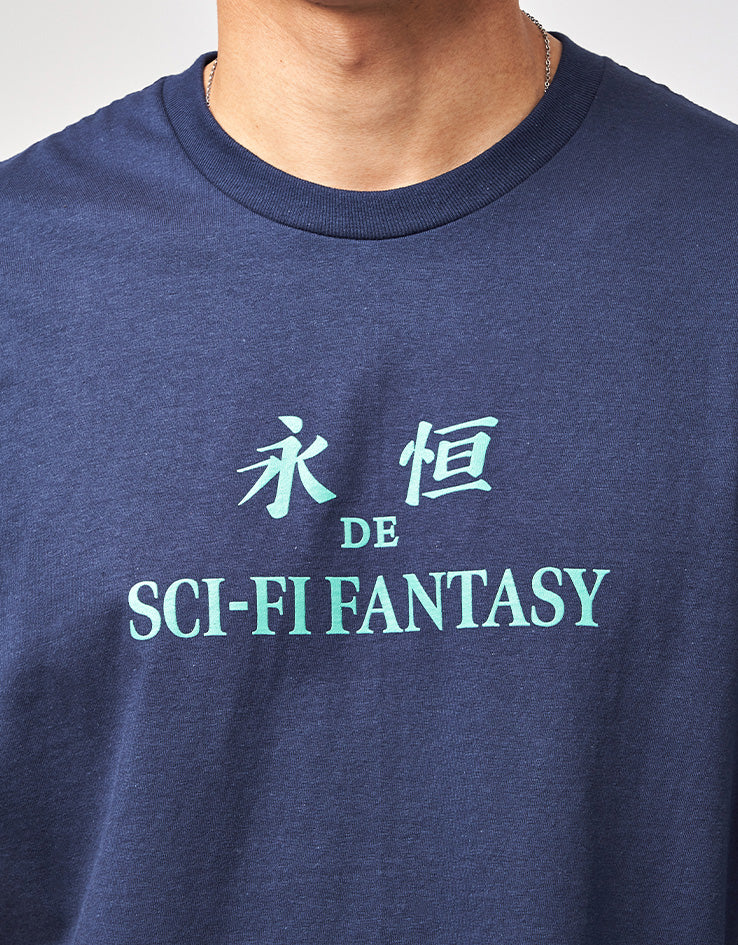 Sci-Fi Fantasy School of Business T-Shirt - Navy