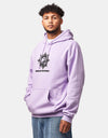 Sci-Fi Fantasy Yin Yang Pullover Hoodie - Lavender