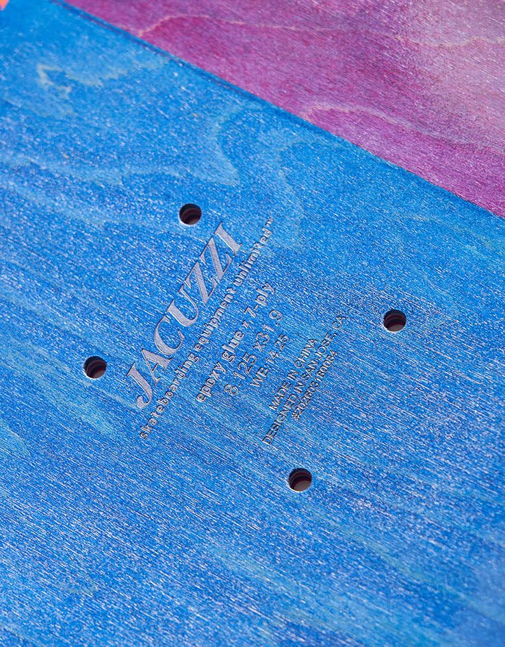 Jacuzzi Unlimited Latham Smooshed EX7 Skateboard Deck - 8.125"
