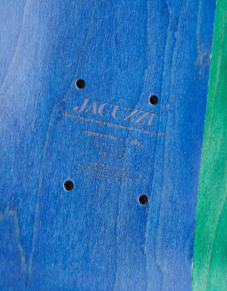 Jacuzzi Unlimited Yanko High Dive EX7 Skateboard Deck - 8.25"