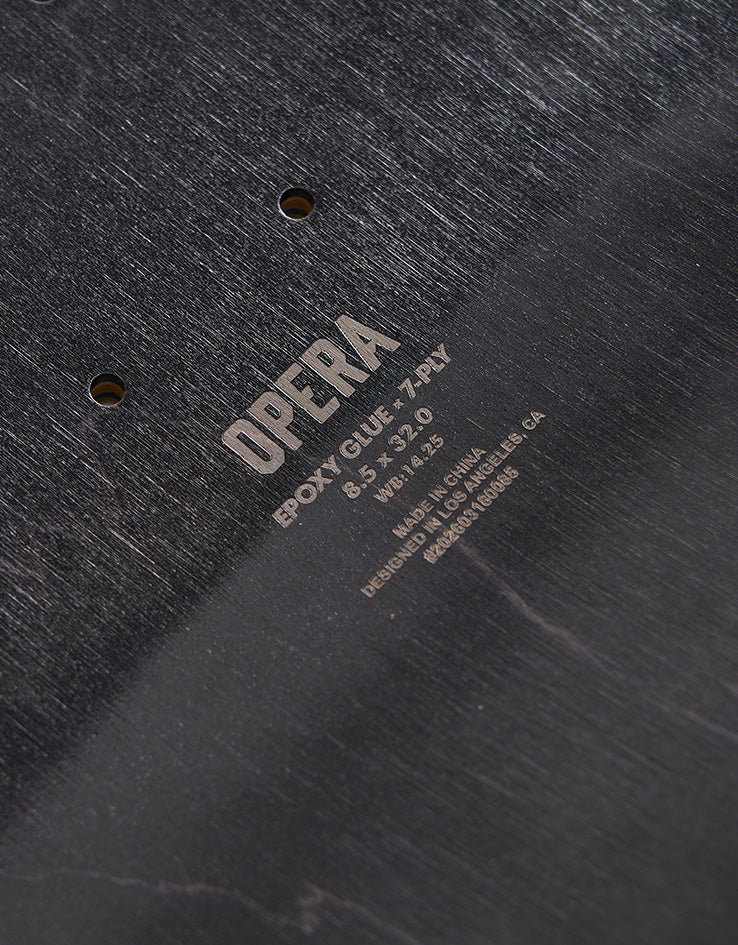 Opera Kreiner 50-50 EX7 Skateboard Deck - 8.5"