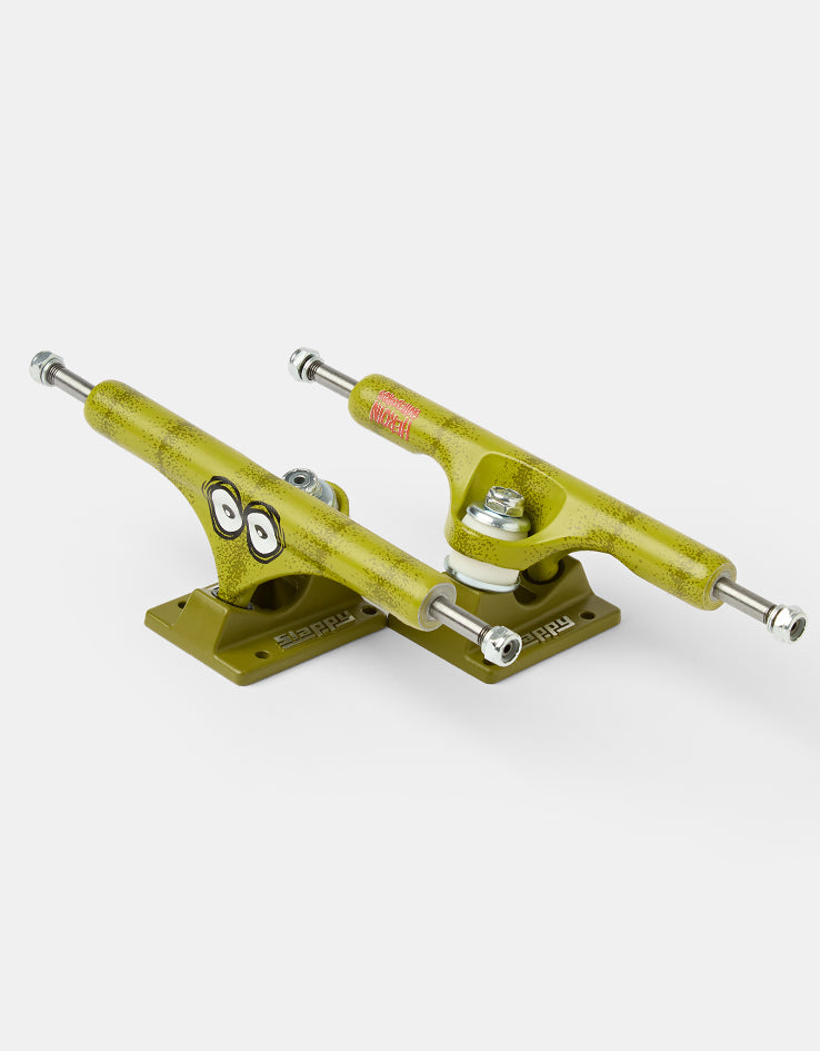 Slappy x Heroin Pickle ST1 Hollow Skateboard Trucks (Pair)