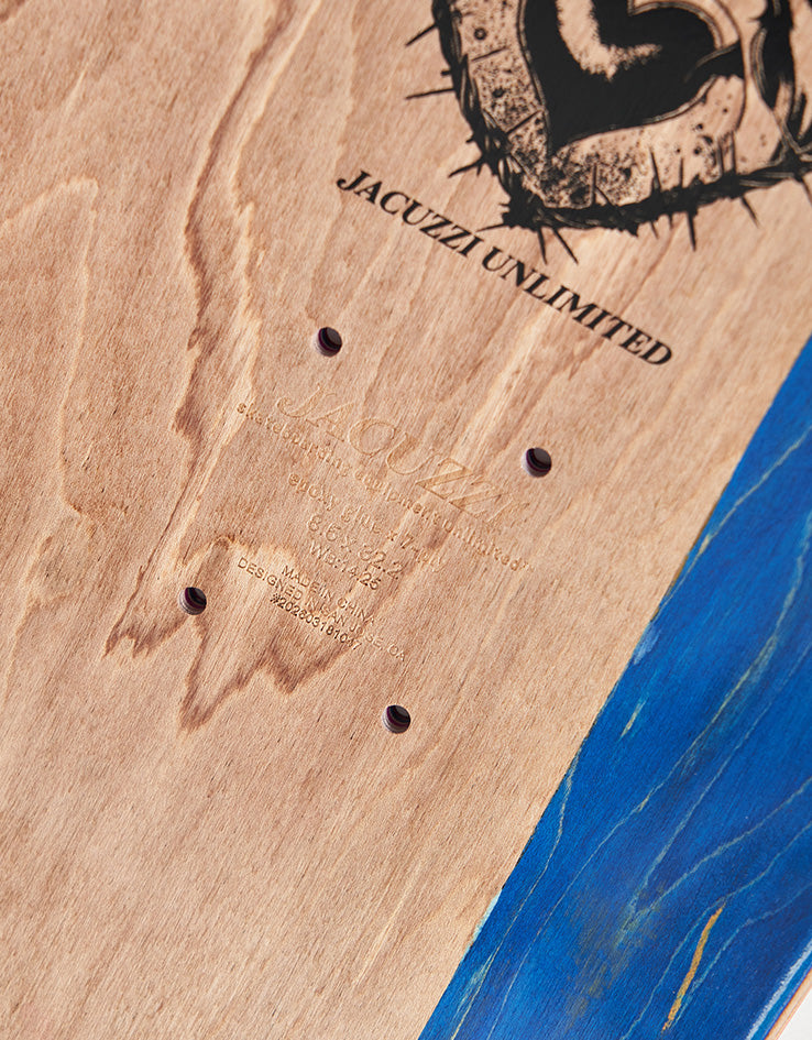 Jacuzzi Unlimited 500 Years EX7 Skateboard Deck - 8.5"