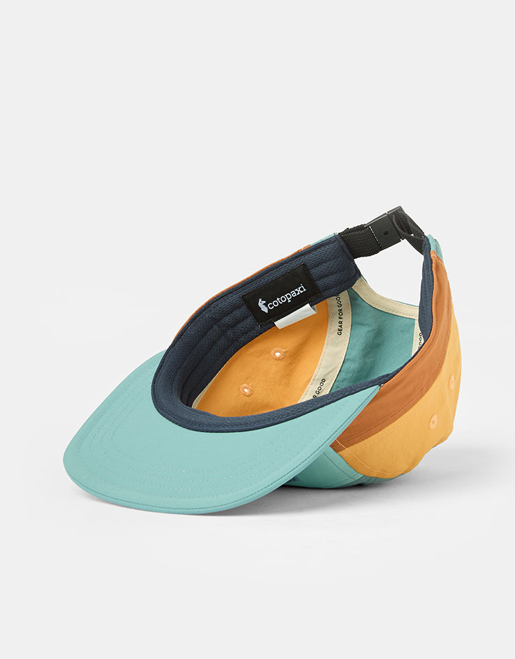 Cotopaxi Zen Garden Tech 5 Panel Cap - Tide Pool/Everglade