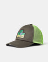Stan Ray Trucker Cap - Peat/Lime