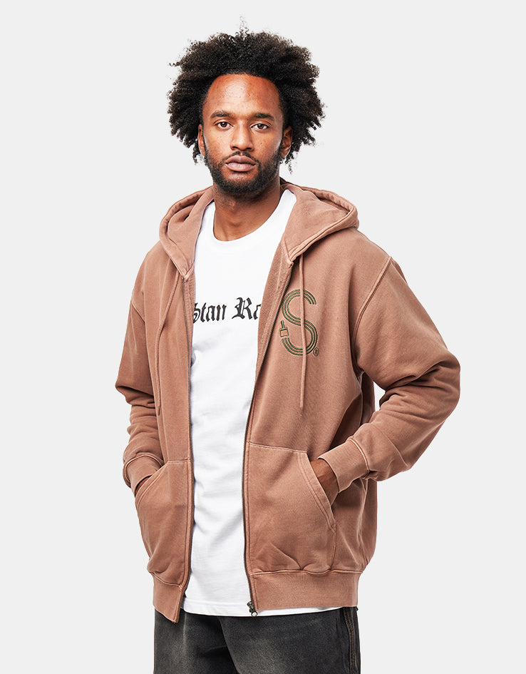 Stan Ray S Supply Zip Hoodie - Acorn