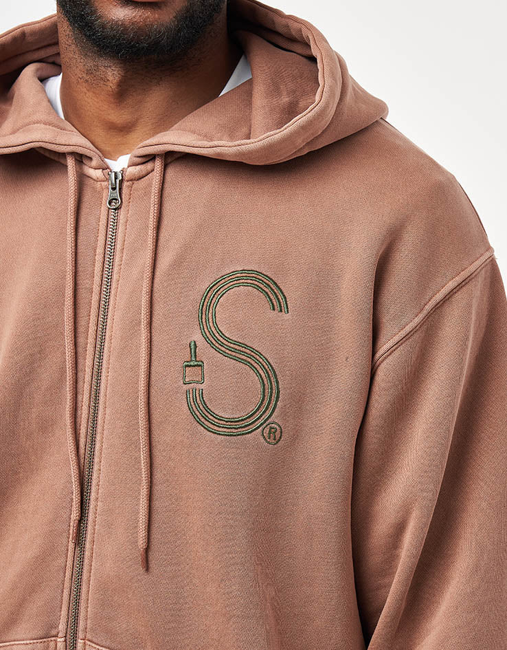 Stan Ray S Supply Zip Hoodie - Acorn