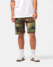 Stan Ray Fatigue Shorts - Woodland Camo