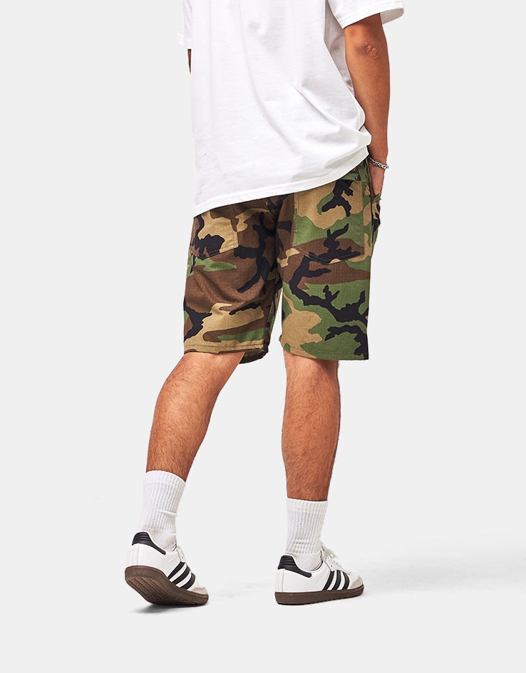 Stan Ray Fatigue Shorts - Woodland Camo