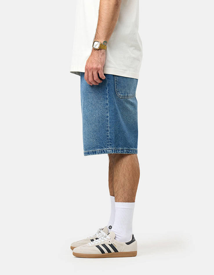 Stan Ray Wide 5 Shorts - 70s Stone Denim