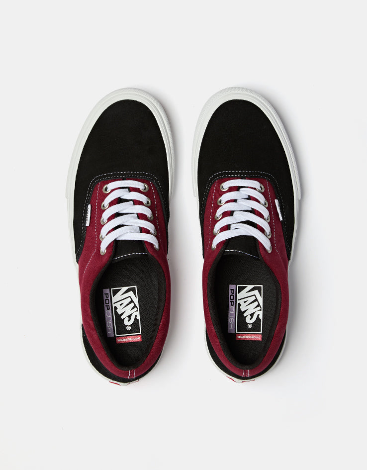 Vans Skate Era Shoes - Black/Dark Red