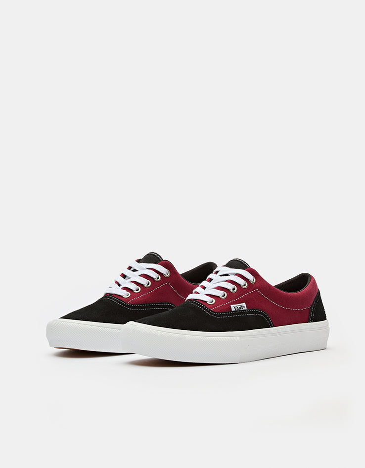 Vans Skate Era Shoes - Black/Dark Red