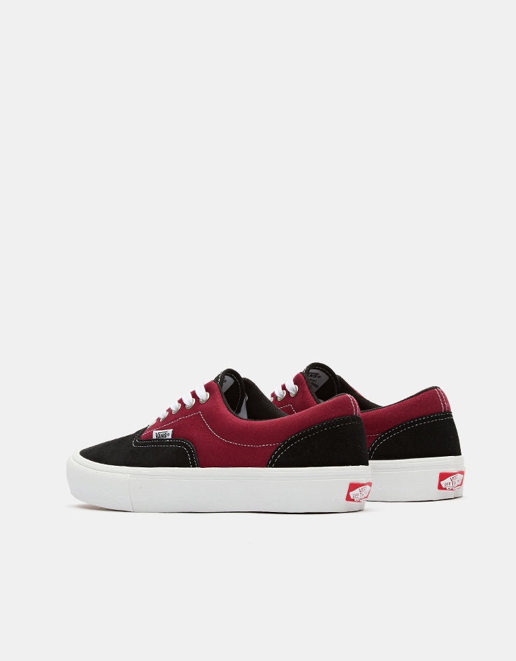 Vans Skate Era Shoes - Black/Dark Red