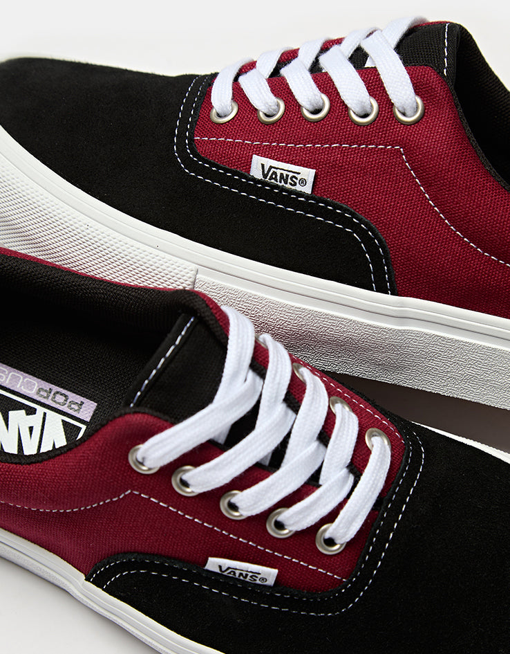 Vans Skate Era Shoes - Black/Dark Red