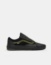 Vans Skate Old Skool Wafflecup Shoes - (Willow) Green/Black
